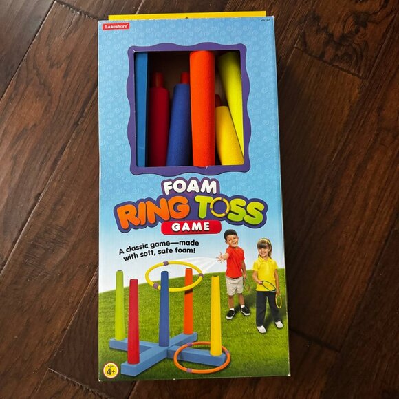 FOAM RING TOSS GAME AGE 4+ - Picture 1 of 5